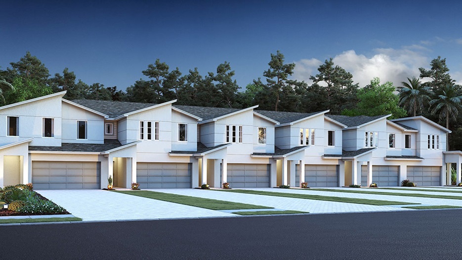 Outside image of Bella Parc Townhomes